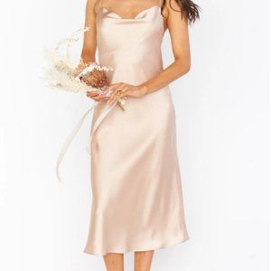 Show Me Your MuMu Verona Cowl Midi Dress